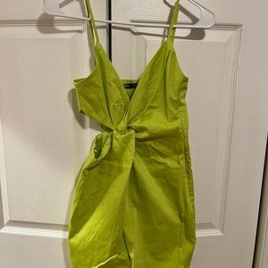 Zara Mini green dress
